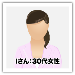 Iさん：30代女性